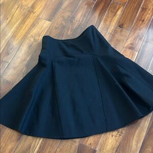 Max Studio Elegant Black A-Line Skirt